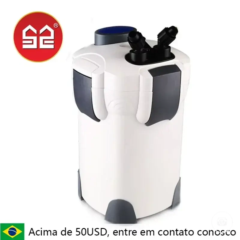 Filtro externo SUNSUN para acuario con lámpara germicida