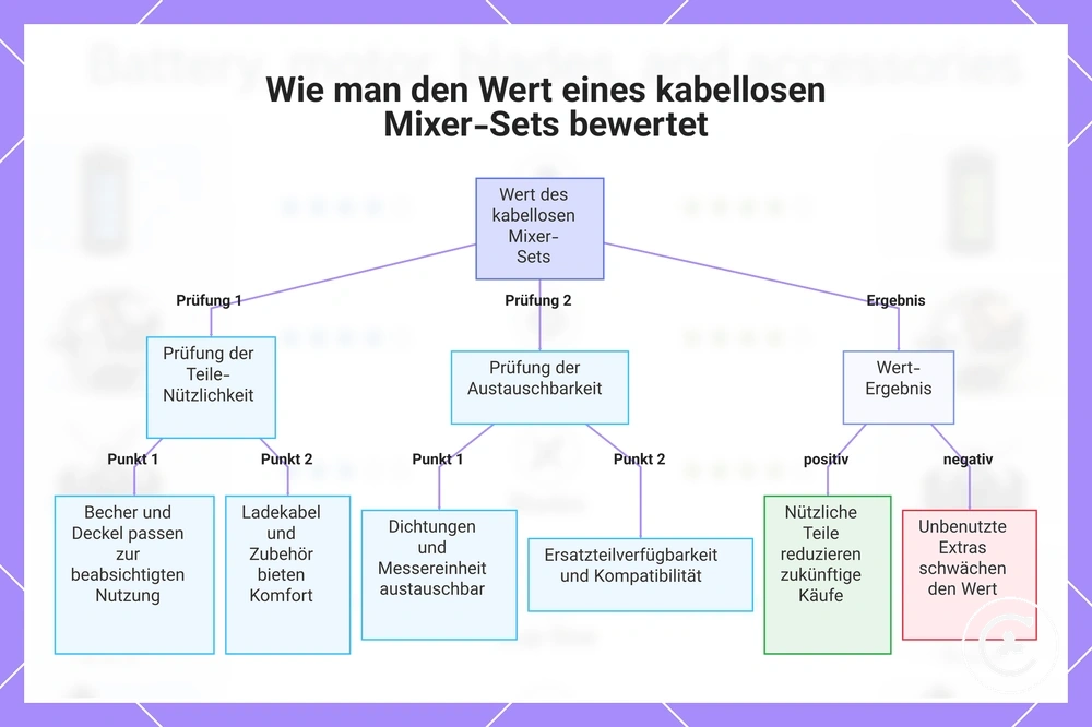 Wie man den Wert eines kabellosen Mixer-Sets bewertet