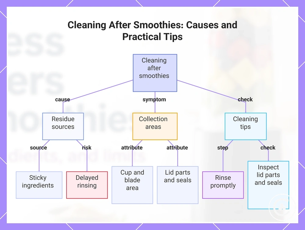 Cleaning After Smoothies: Causes and Practical Tips