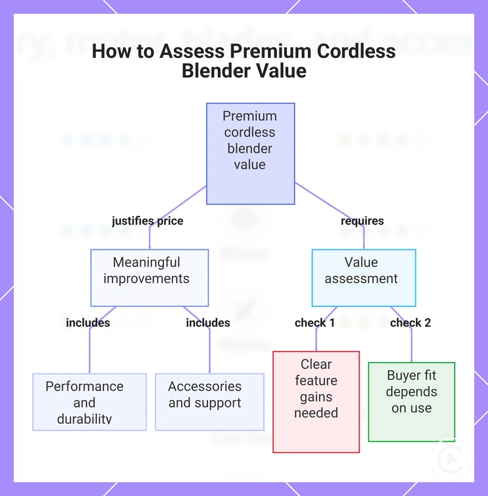 How to Assess Premium Cordless Blender Value