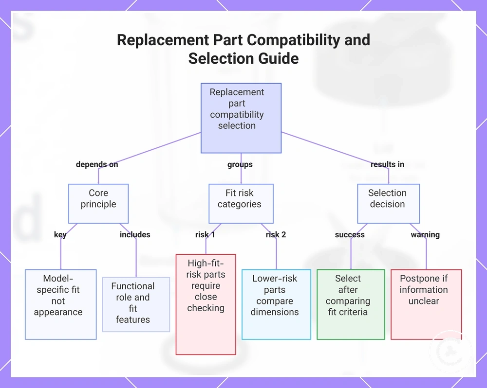 Replacement Part Compatibility and Selection Guide