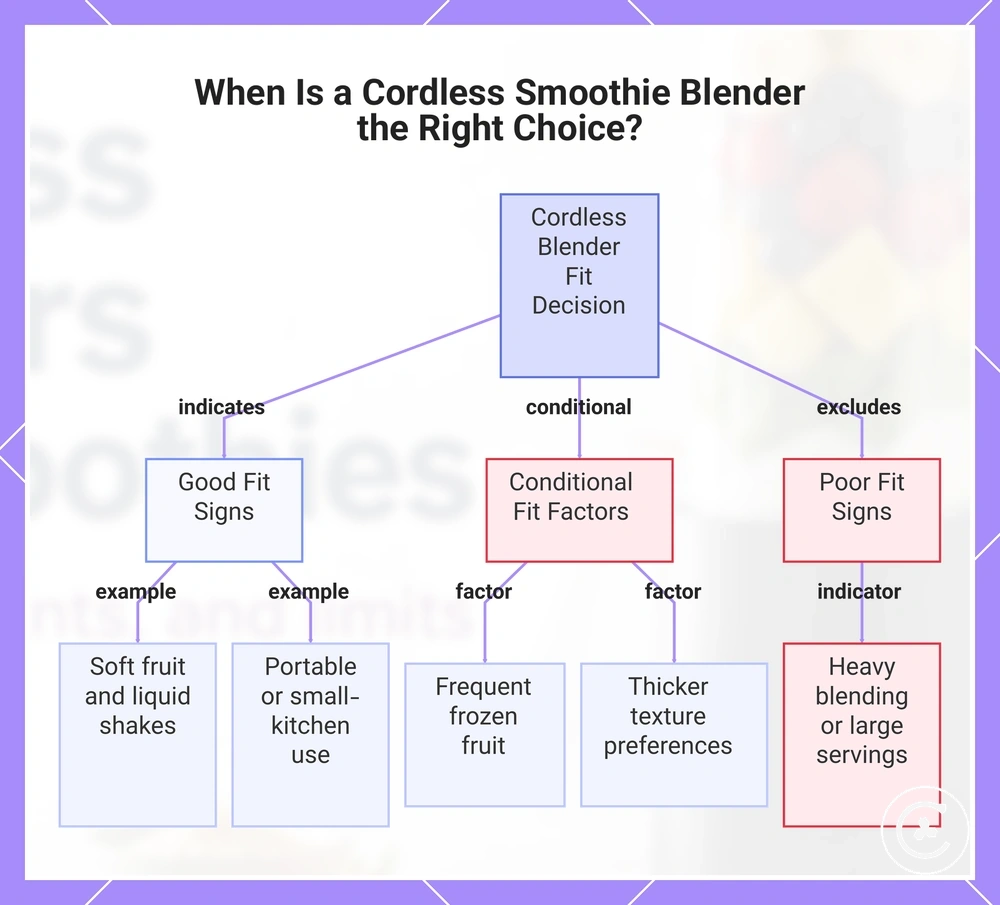 When Is a Cordless Smoothie Blender the Right Choice?